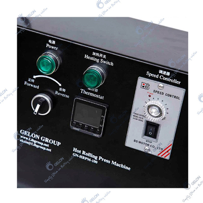 Pil Üretim Araştırma Makinesi için Pil Elektrot Sıcak Haddeleme Pres Makinesi 100mm Genişlik