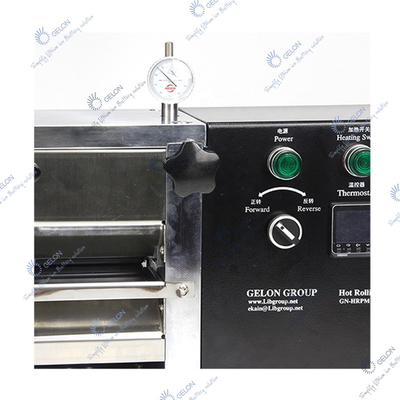 Pil Üretim Araştırma Makinesi için Pil Elektrot Sıcak Haddeleme Pres Makinesi 100mm Genişlik