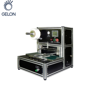 Lityum Pil Laboratuvarında Kese Hücresi Montajı İçin Yarı Otomatik İstifleme Makinesi 200mm 250mm 300mm Elektrot Genişliği