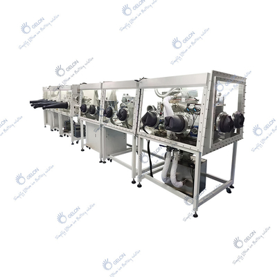 Laboratuvar Tek İstasyon Odası Arıtma Vakum Torpido gözü Pil Ekipmanları Pil Montaj Hattı
