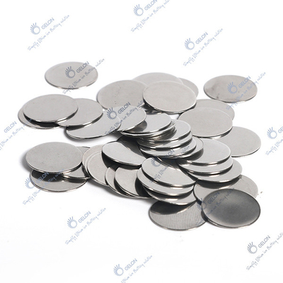 Mesh Düğme Pil Kutusu Lityum İyon Pil Malzemeleri SS304 SS316 Düğme Pil Kılıfları