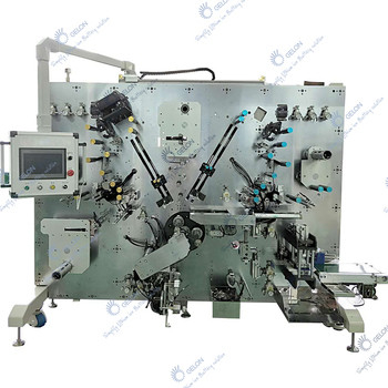 Elektrot Yapımı Sarıcı Pil Üretim Ekipmanları Otomatik Motor Sarma Makinesi