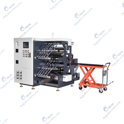 18650 21700 Pil için 750mm Genişlik Rulodan Ruloya Otomatik Dilme Makinesi