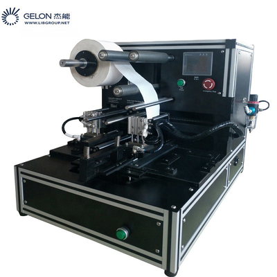 Lityum Pil Laboratuvarında Kese Hücresi Montajı İçin Yarı Otomatik İstifleme Makinesi 200mm 250mm 300mm Elektrot Genişliği