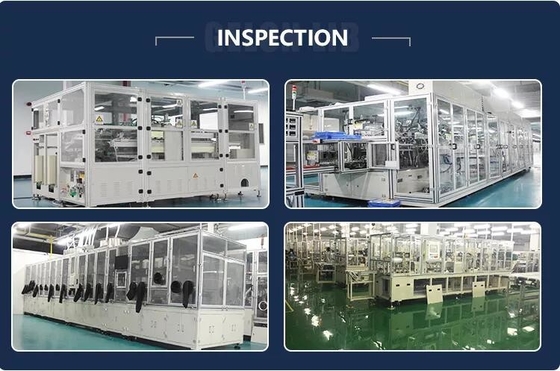 18650 Silindir Hücreli Pil Paketi Üretim Hattı LiFePo4 Pil Üretim Hattı